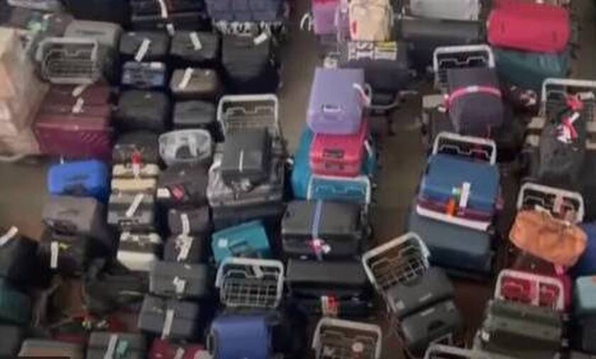 Xάος με τις αποσκευές στο Χίθροου