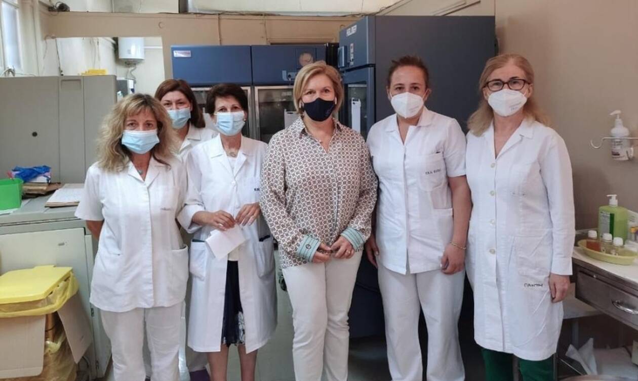 Γκάγκα: Επίσκεψη στο νοσοκομείο «Ελπίς» - Ενίσχυση του προσωπικού ζήτησαν οι εργαζόμενοι