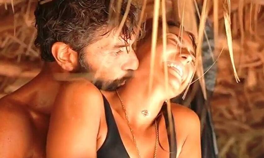 Σπύρος Μαρτίκας - Βρισηίδα Ανδριώτου: Τα «καυτιά» φιλιά και οι αγκαλιές στην παραλία (photos)