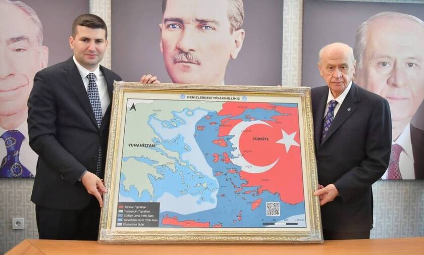 Ο Ερντογάν «εγκλωβισμένος» στον χάρτη Μπαχτσελί - Η αφωνία του σουλτάνου
