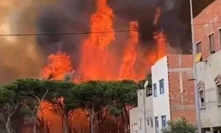 Φωτιές στο Μαρόκο