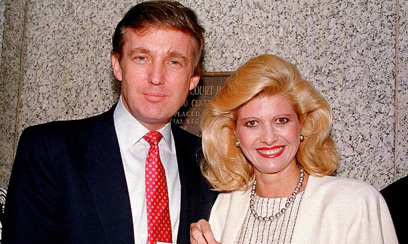 Η Ιβάνα με τον πρώην σύζυγό της Ντοναλντ Τραμπ το 1988