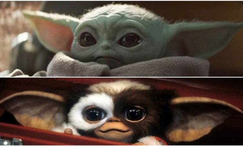 Baby Yoda και Gizmo