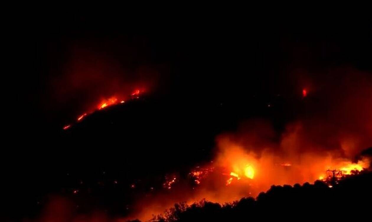 Μαίνονται οι πυρκαγιές στο Ρέθυμνο: Σε εξέλιξη τα πύρινα μέτωπα σε Ορνέ και Κόρακα - Μήνυμα 112