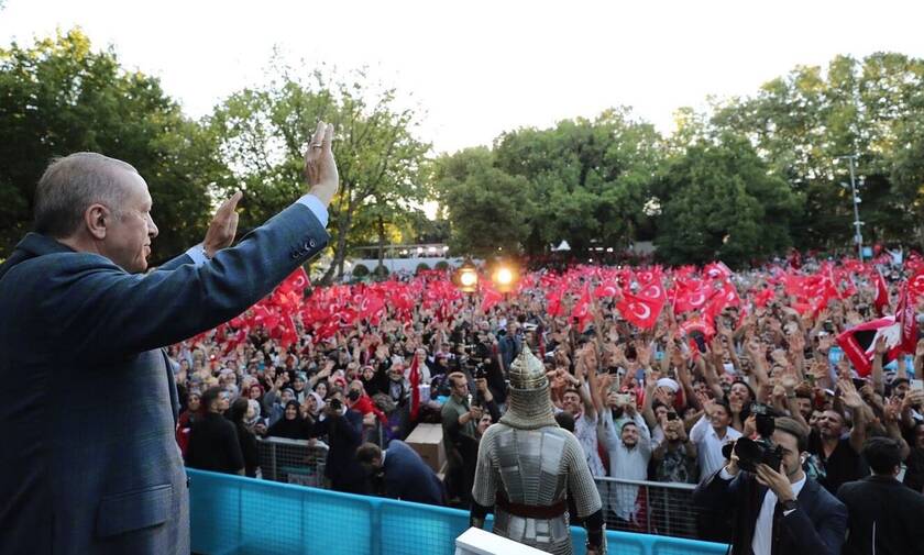 Νέες απειλές Ερντογάν: «Θα χτίσουμε τη μεγάλη Τουρκία»