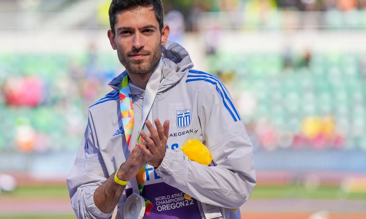 Παγκόσμιο Πρωτάθλημα Στίβου: Επιστρέφει Ελλάδα με το ασημένιο μετάλλιο ο Μίλτος Τεντόγλου