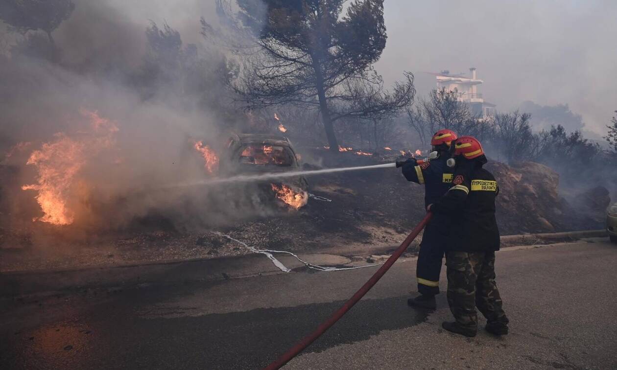 Φωτιά τώρα: Νέα μεγάλη πυρκαγιά στο Μαρκόπουλο Αττικής
