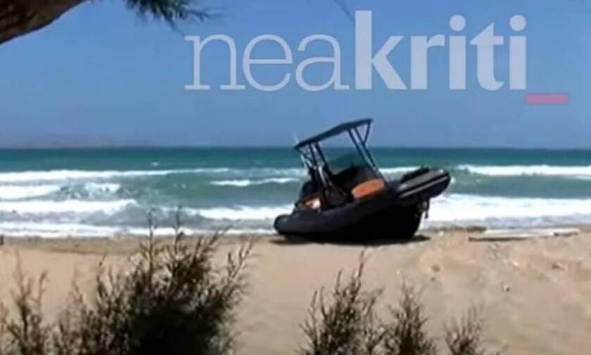 Κρήτη: Λύθηκε το μυστήριο με το ταχύπλοο που ξεβράστηκε σε παραλία - Είχε χαθεί από τη Μύκονο