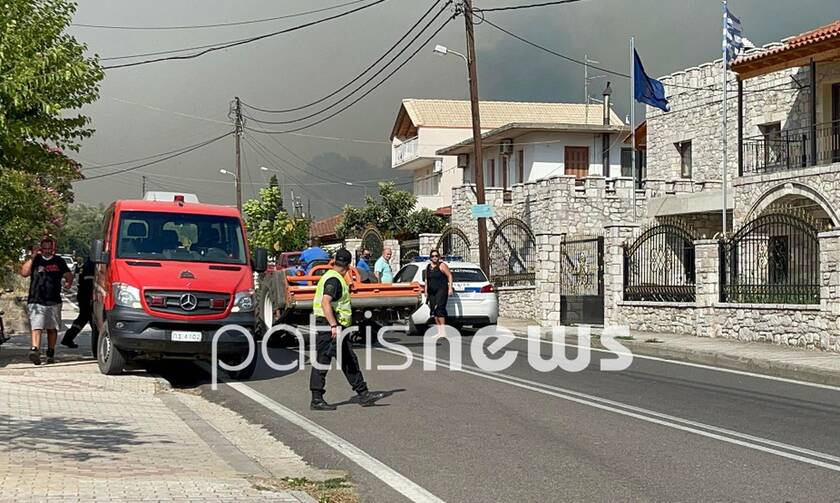 Αντιπεριφερειάρχης Ηλείας στο Newsbomb.gr: «Εκκενώσαμε κατασκήνωση – Απειλούνται οικισμοί»