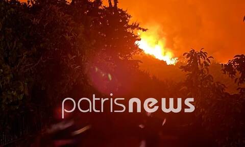 Φωτιά Ηλεία - Δήμαρχος Ανδρίτσαινας-Κρεστένων: «Το κύριο μέτωπο δεν απειλεί κατοικημένες περιοχές»