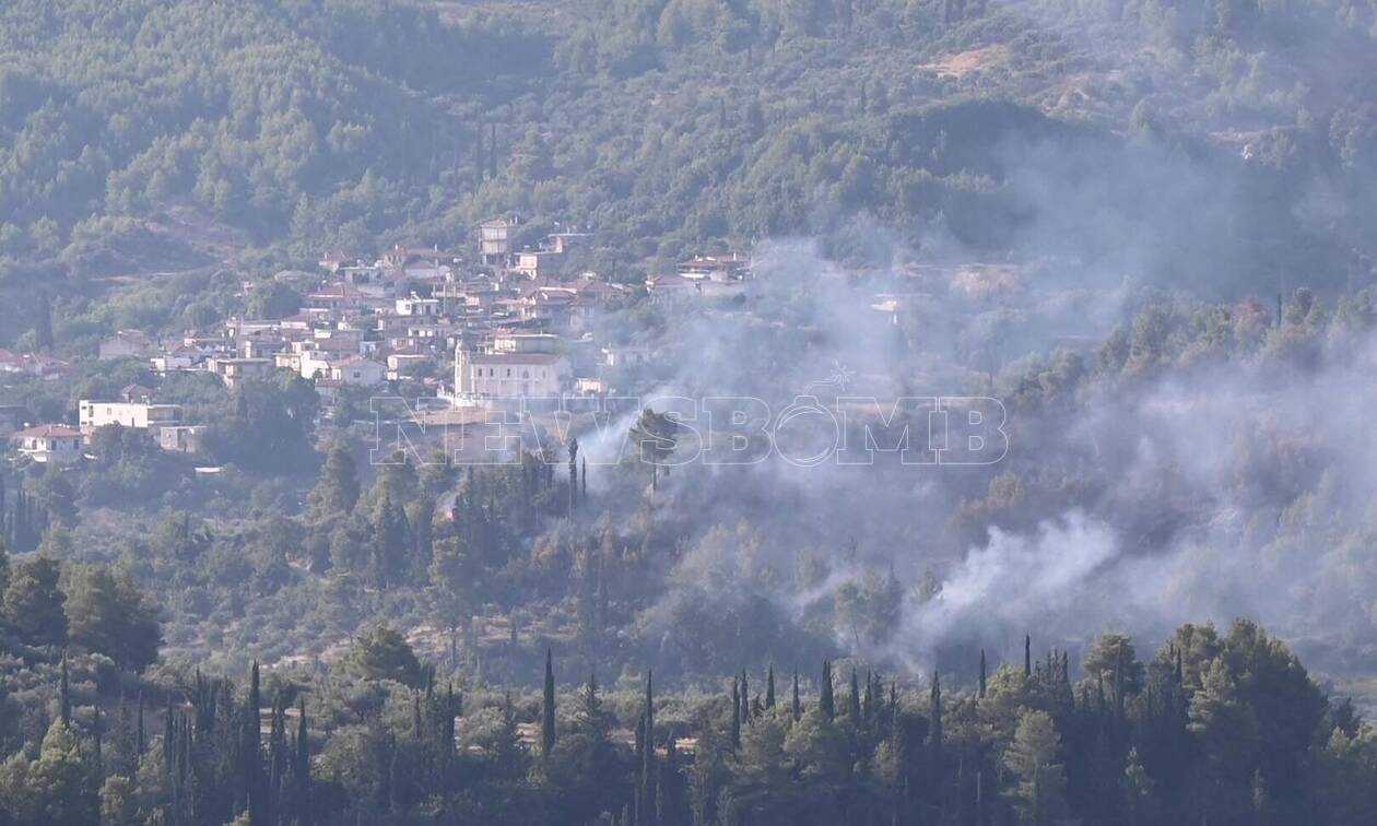 Φωτιά στην Ηλεία: Η αγωνία των κατοίκων - Τι λένε στο Newsbomb.gr