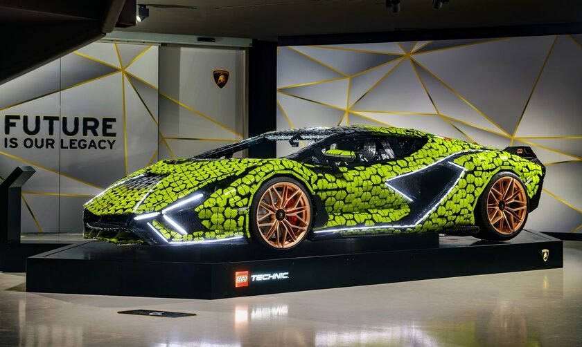 400.000 κομματάκια για μία απίστευτη Lamborghini Sian FKP 37