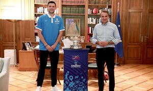 Eurobasket 2022: Ενθουσιασμένος με την Εθνική ο Κυριάκος Μητσοτάκης – «Έχουμε καλή ομάδα»