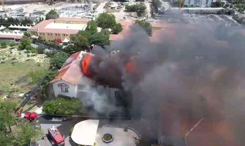Φωτιά στο ελληνικό νοσοκομείο στην Κωνσταντινούπολη