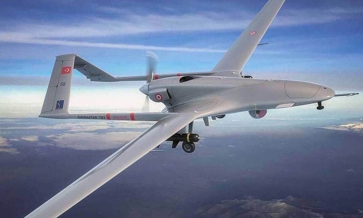 Υπέρπτηση τουρκικού UAV πάνω από την Κίναρο την Τετάρτη