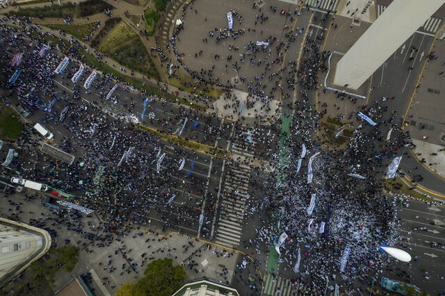 Διαδήλωση στο Μπουένος Άιρες