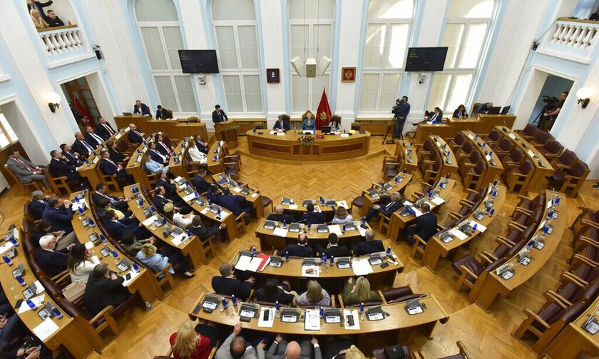Το κοινοβούλιο του Μαυροβουνίου