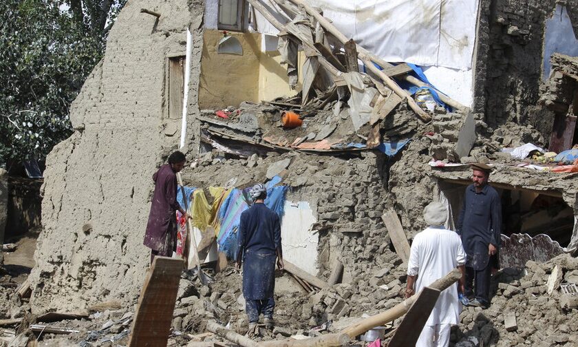 Εικόνες καταστροφής στο Αφγανιστάν