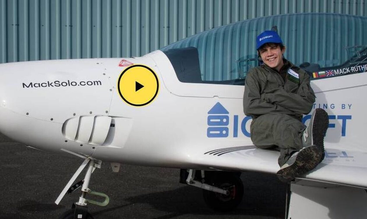 Δεκαεπτάχρονος ο νεότερος πιλότος που έκανε μόνος του τον γύρο του κόσμου