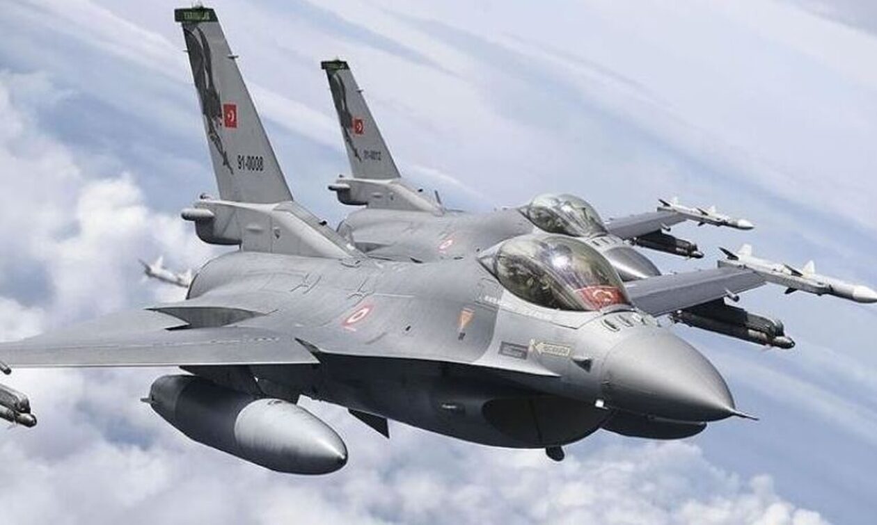 Νέα προβοκάτσια της Τουρκίας για «παρενόχληση» τουρκικών μαχητικών από ελληνικά F-16