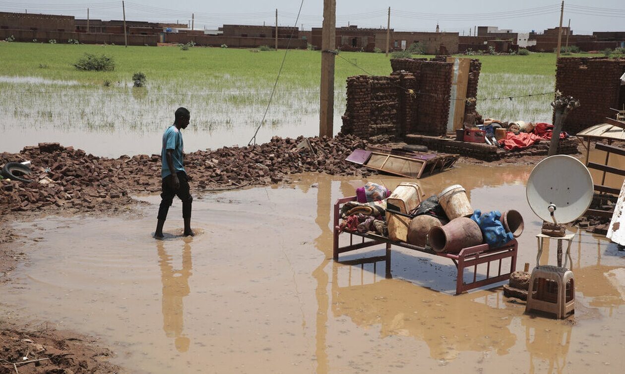 Σουδάν: Πάνω από 110 νεκροί και τεράστιες καταστροφές από τις πλημμύρες