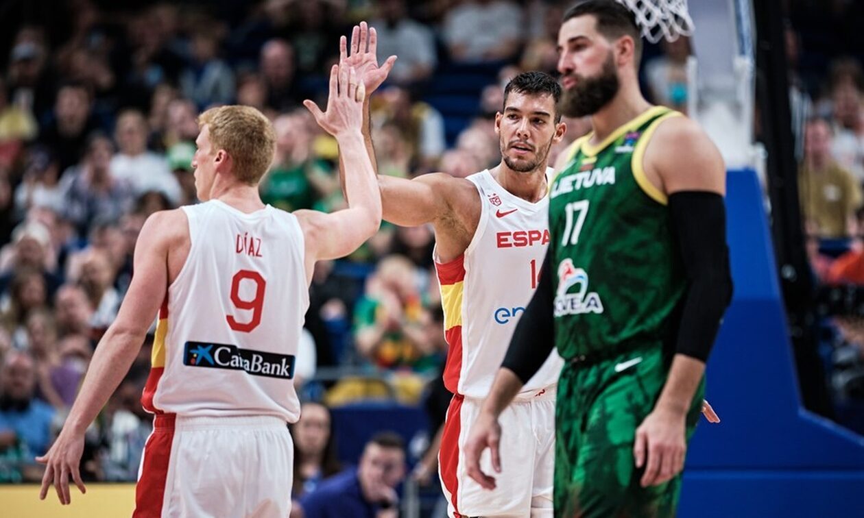 Eurobasket 2022: Στο τέλος κερδίζει η Ισπανία, απέκλεισε τη Λιθουανία - Αγωνία για Γκριγκόνις