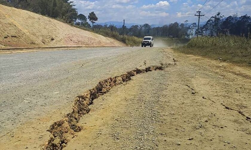 Παπούα Νέα Γουινέα: Τουλάχιστον ένας νεκρός από τον ισχυρό σεισμό που έπληξε σήμερα τη χώρα
