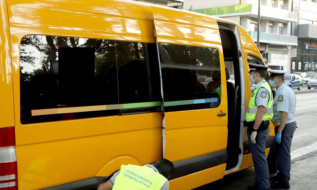 Τροχαία: Έλεγχοι στα σχολικά λεωφορεία για τις ασφαλείς μετακινήσεις των μαθητών