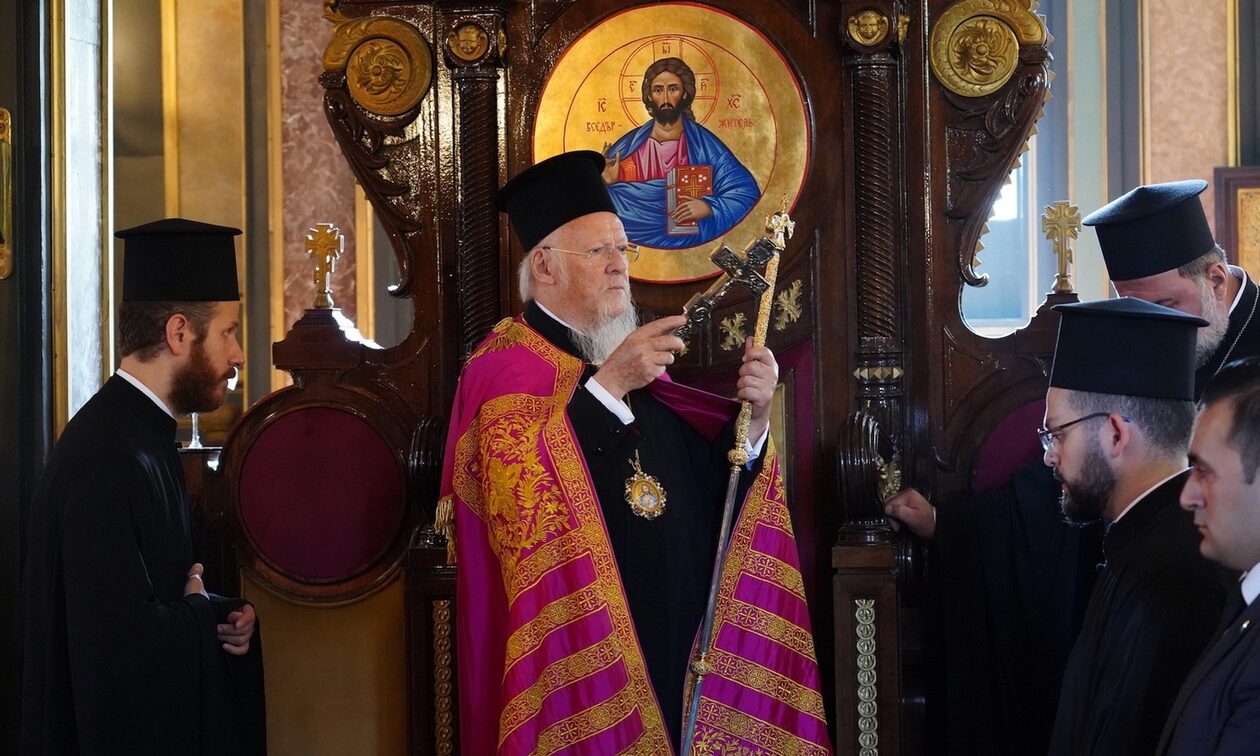 Ο Πατριάρχης Βαρθολομαίος στον Ι.Ν. Αγίου Στεφάνου, της Ορθόδοξης Βουλγαρόφωνης Κοινότητας της Πόλης