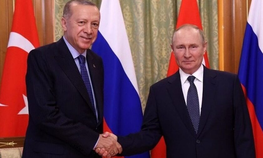 Ερντογάν: Ο Πούτιν θέλει να τελειώσει ο πόλεμος στην Ουκρανία το συντομότερο