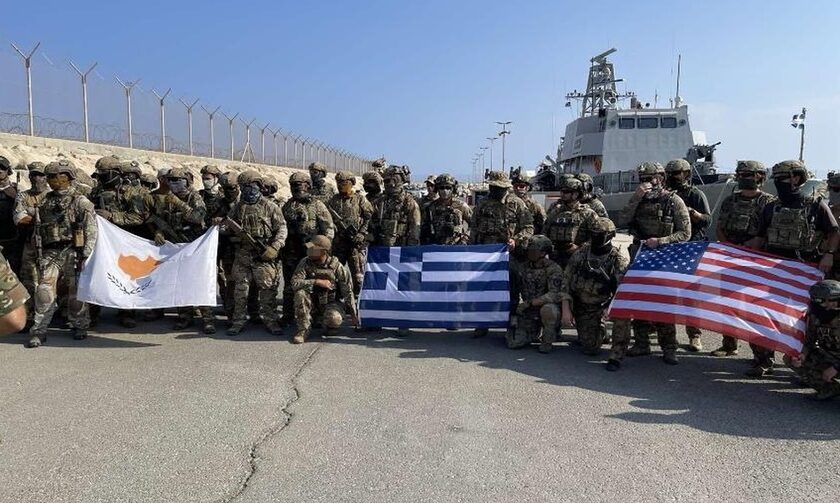 Μήνυμα στην Άγκυρα από Ελλάδα, Κύπρο, ΗΠΑ: Συνεκπαίδευση στη ναυτική βάση «Ευάγγελος Φλωρακης»