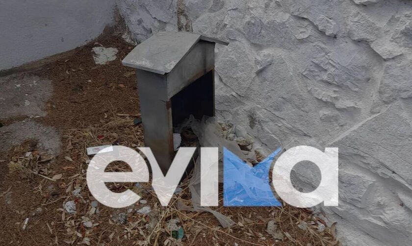 Εύβοια: Εικόνες ντροπής στο κοιμητήριο της Κύμης – Ασυνείδητοι το μετέτρεψαν σε χωματερή
