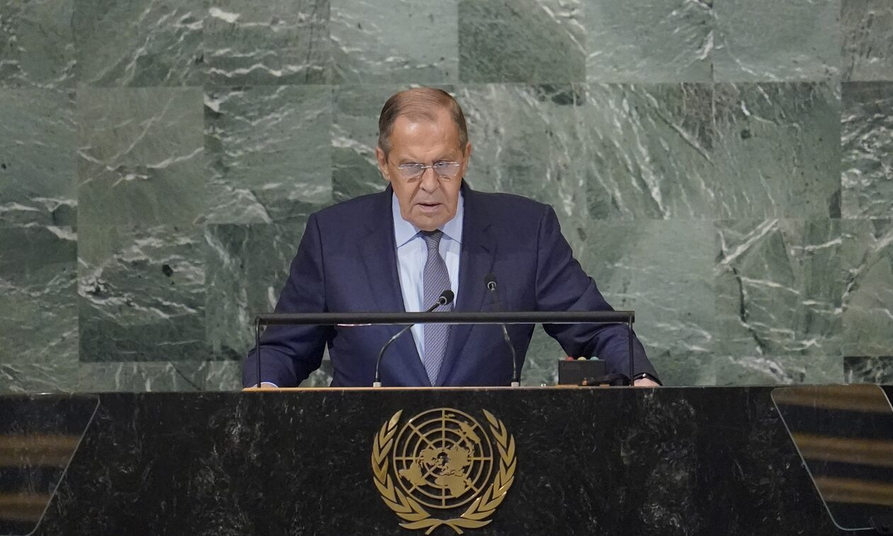 ΟΗΕ -Λαβρόφ: Καταγγέλλει τη Δύση για «πρωτοφανή» και «γκροτέσκα» ρωσοφοβία