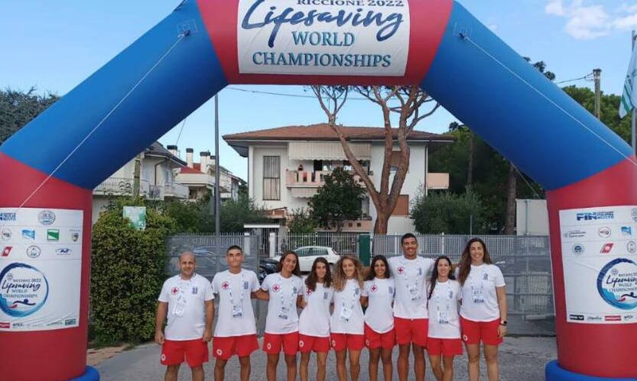 O Ελληνικός Ερυθρός Σταυρός συμμετείχε στο Παγκόσμιο Πρωτάθλημα Ναυαγοσωστικής στην Ιταλία