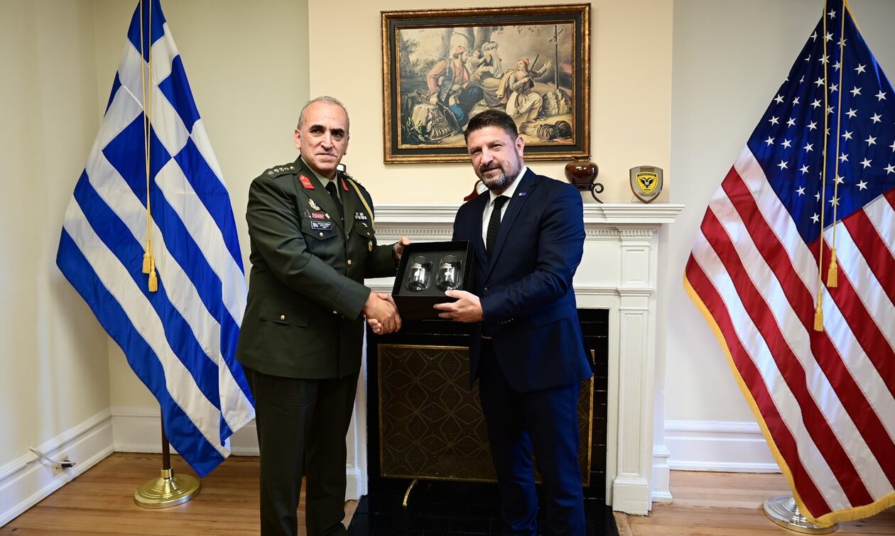 Σημαντικές επαφές Χαρδαλιά στην Αμερική: Συνεχής ενίσχυση της στρατιωτικής συνεργασίας Ελλάδας - ΗΠΑ