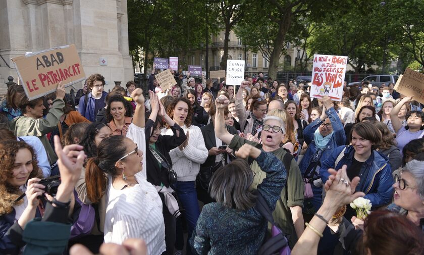Παρίσι: Κινητοποίηση γυναικών με αφορμή την 101η γυναικοκτονία από τις αρχές του έτους