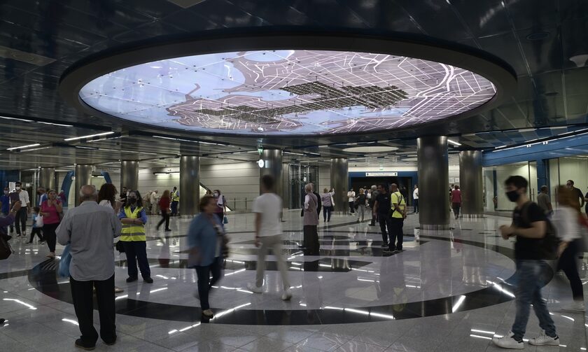 Μετρό στον Πειραιά: Εντυπωσιάζουν οι τρεις νέοι σταθμοί - Πώς αλλάζει ο συγκοινωνιακός χάρτης (pics)