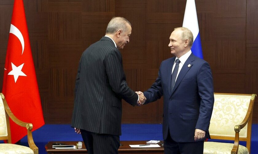 Ενεργειακά σχέδια ανακοίνωσαν Ερντογάν και Πούτιν