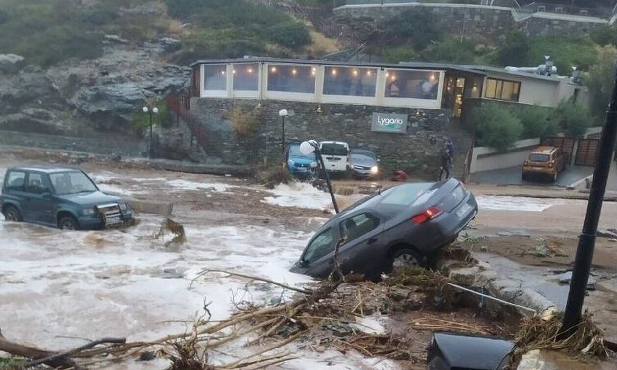 Κακοκαιρία: Έντονες βροχές στα Δωδεκάνησα - Πού υπήρξαν προβλήματα