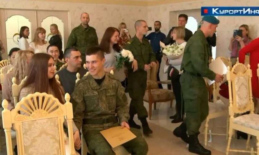 Mαζικοί γάμοι στη Ρωσία