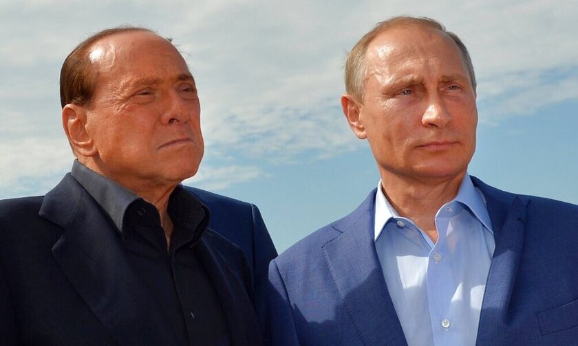 Σίλβιο Μπερλουσκόνι και Βλαντιμίρ Πούτιν