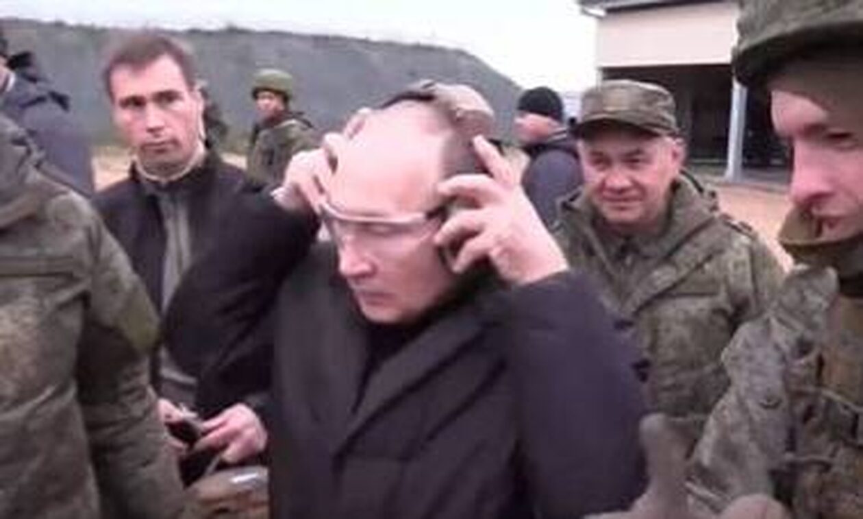 Ρωσία: Ο Πούτιν κάνει επίδειξη με τουφέκι ελεύθερου σκοπευτή (vid)