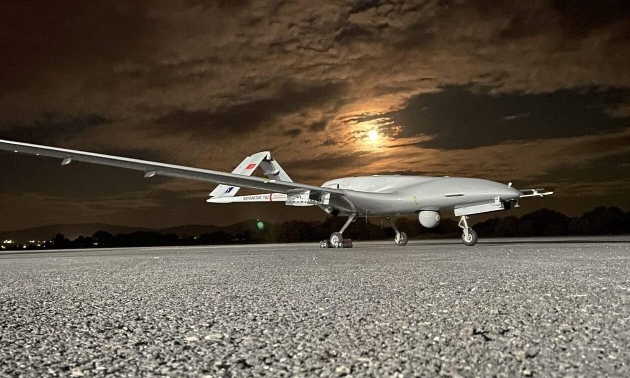 Νυχτερινή «βόλτα» των Τούρκων στο Αιγαίο: Υπερπτήσεις UAV πάνω από Καλογέρους και Κανελιούσσα
