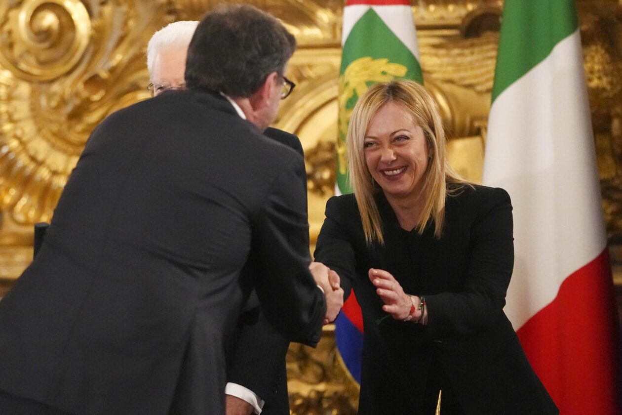 Ιταλία: Ορκίστηκε πρωθυπουργός η Τζόρτζια Μελόνι