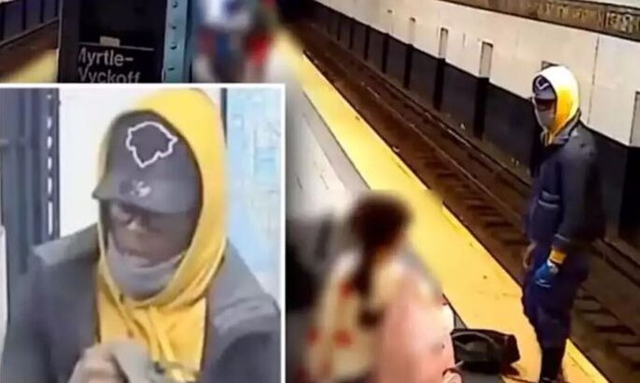 ΗΠΑ: Παίρνει φόρα και ρίχνει ανυποψίαστο άτομο στις ράγες του μετρό