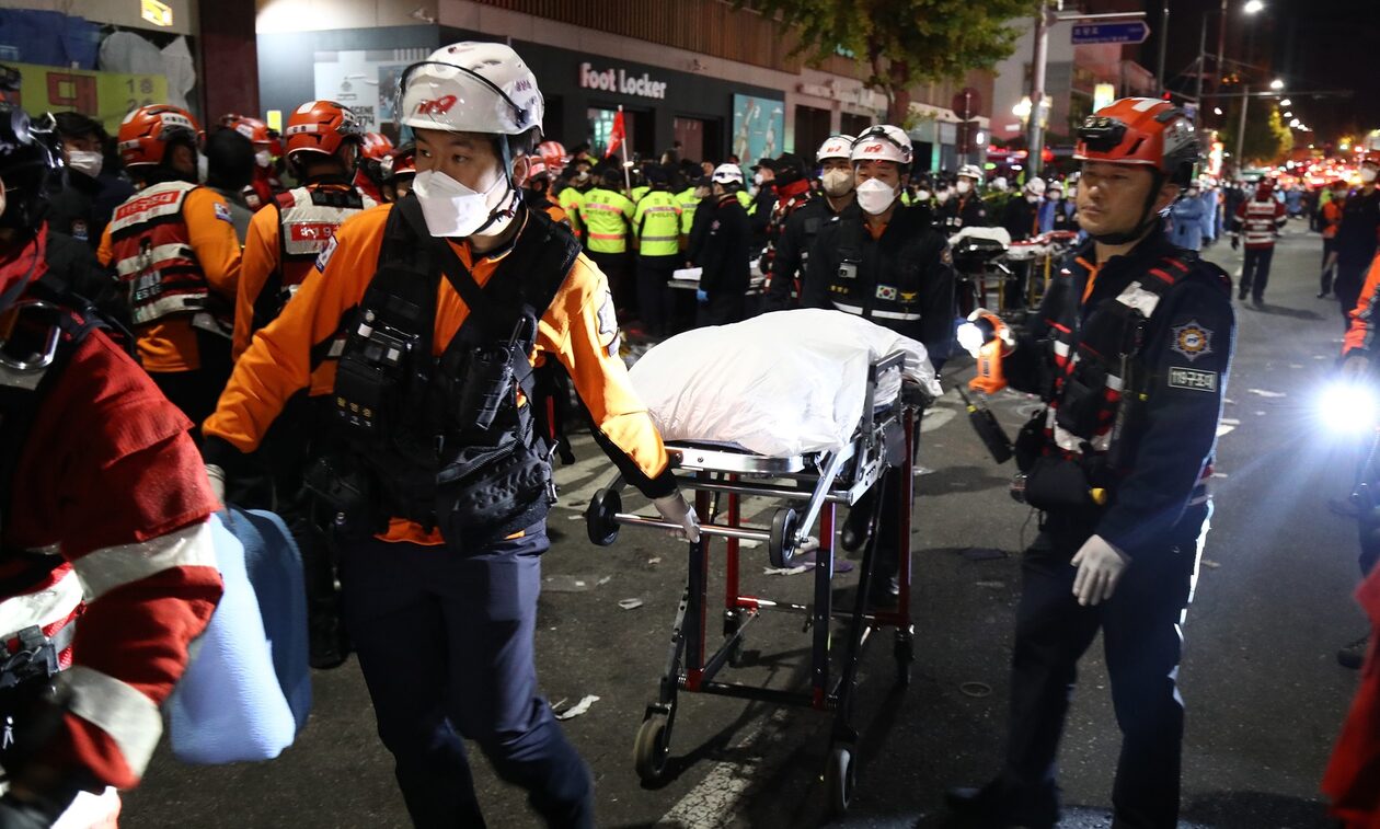 Νότια Κορέα: Τουλάχιστον 120 νεκροί από το ποδοπάτημα σε γιορτή χάλογουιν