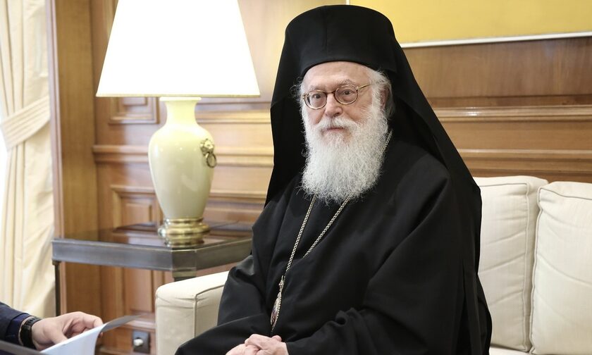 Ο Αρχιεπίσκοπος Αλβανίας Αναστάσιος