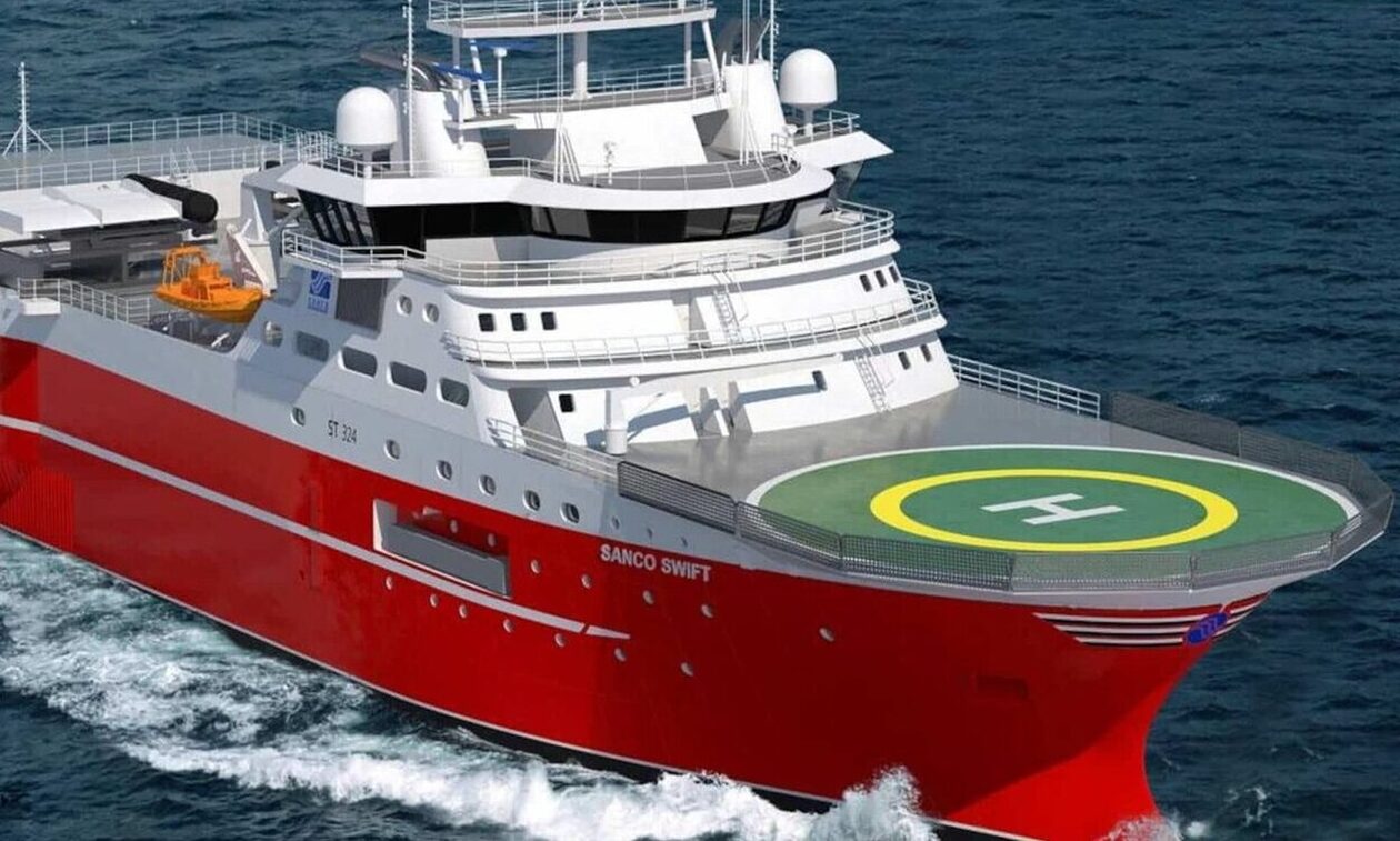 Sanco Swift: Τα χαρακτηριστικά του πλοίου που αναζητά το φυσικό αέριο