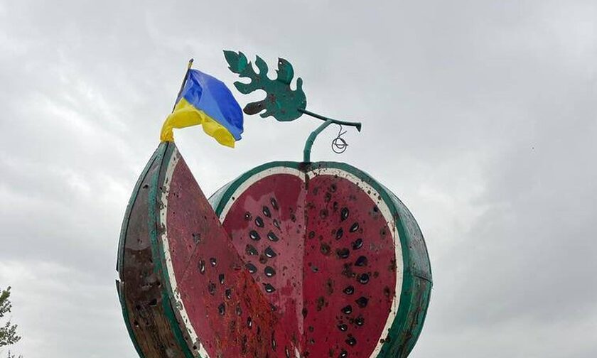 Ουκρανία:Το καρπούζι, σύμβολο ελπίδας μετά την επανάκτηση της Χερσώνας