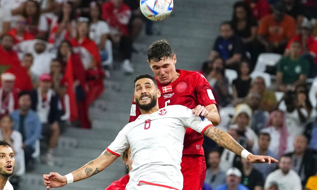 Μουντιάλ 2022, Δανία - Τυνησία 0-0: «Μπλόκο» των «αετών»